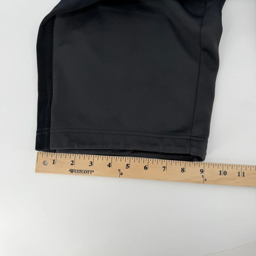 Nike Therma-FIT Training Pants Mens Medium Black Straight Leg Fleece Joggers Y2K